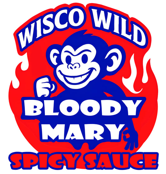 Bloody Mary Spicy Sauce 5 FL OZ- Wisco Wild