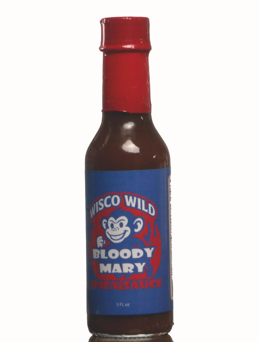 Bloody Mary Spicy Sauce 5 FL OZ- Wisco Wild